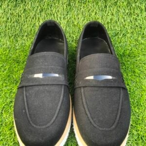 Black suede Vibram sole